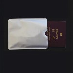 Security Foil for your passport, silver color